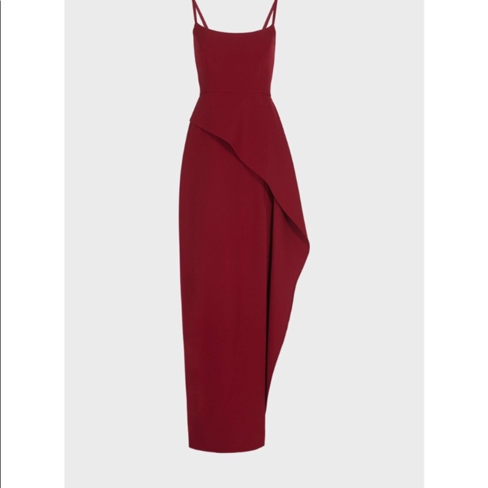 Beautiful BCBGMaxazria Burgundy Gown